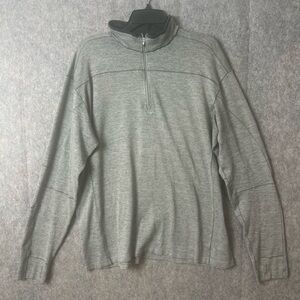 KUHL Men’s Size XXL grey warm, breathable, and moisture-wicking RYZER™ 1/4 Zip